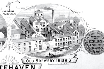 Dalzell's brewery in Irish Street