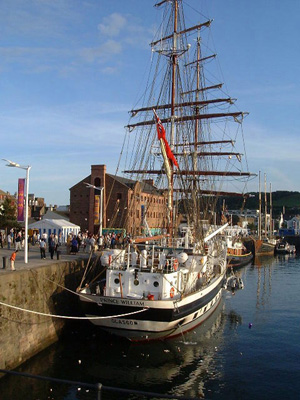 Each year tall ships visit Whitehaven check out the Maritime Festivals links